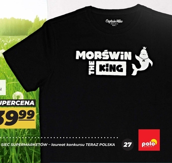 Polomarket Koszulka męska Captain Mike oferta