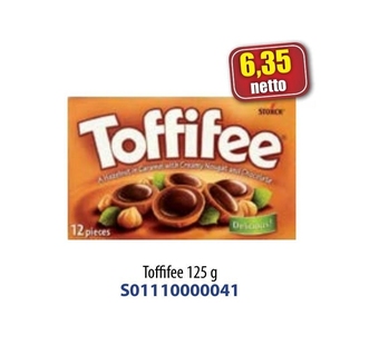 AT Toffifee Orzech laskowy w karmelu kremie orzechowym i czekoladzie 125 g (15 sztuk) oferta