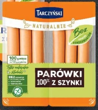 Kaufland Tarczyński Naturalnie Parówki 100% z szynki 200 g (2 x 100 g) oferta