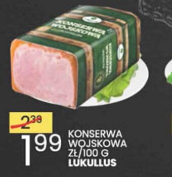 Wafelek Lukullus Konserwa Wojskowa 100g oferta
