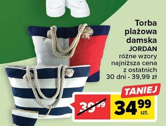 Carrefour Torba plażowa jordan oferta