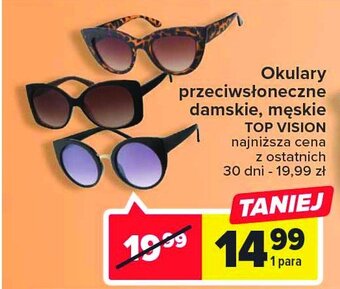 Carrefour Okulary przeciwsłoneczne męskie oferta