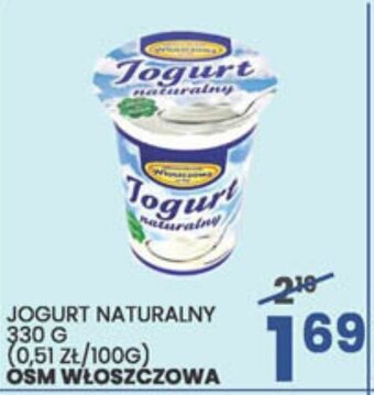 Wafelek OSM Włoszczowa Jogurt Naturalny 330g oferta