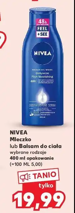 Kaufland Mleczko odżywcze skóra bardzo sucha 1 SZT 400 ML oferta