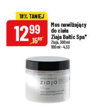Polomarket Ziaja Baltic Home Spa fit Mus nawilżający do ciała mango 300 ml oferta