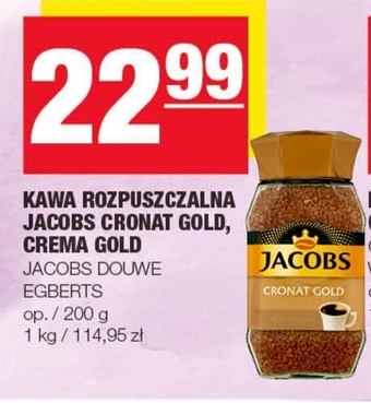 EuroSPAR Jacobs Cronat Gold Kawa rozpuszczalna 200 g oferta
