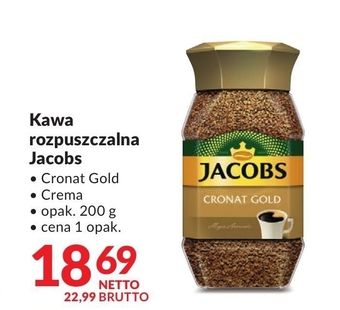 Makro Jacobs Cronat Gold Kawa rozpuszczalna 200 g oferta