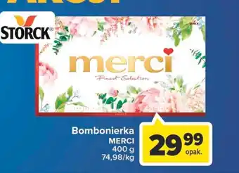 Carrefour Market merci Finest Selection Kolekcja czekoladek 400 g oferta