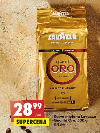 Biedronka Kawa mielona Lavazza oferta