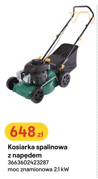 Castorama Kosiarka spalinowa z napędem oferta