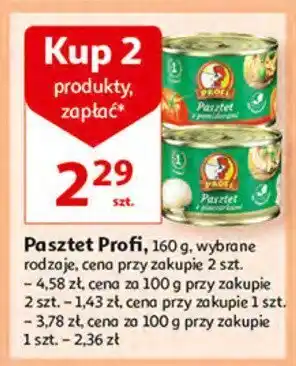 Auchan Pasztet z pieczarkami oferta