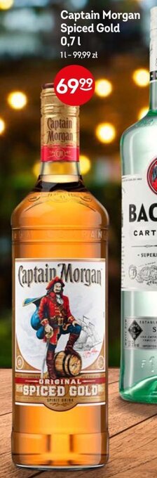 Captain Morgan Spiced Gold 0,7l