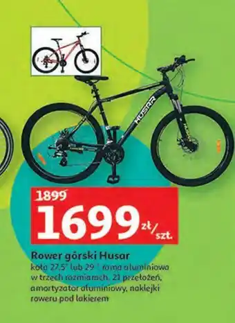 Auchan Rower górski 29" 21 biegów oferta