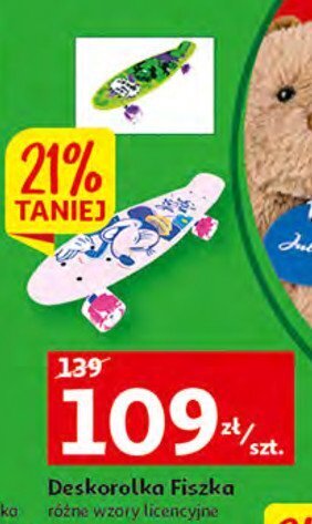 Auchan Deskorolka fiszka hulk oferta