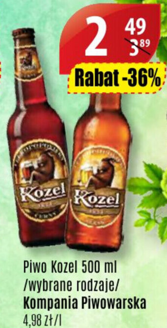 API MARKET Piwo Kozel 500ml oferta