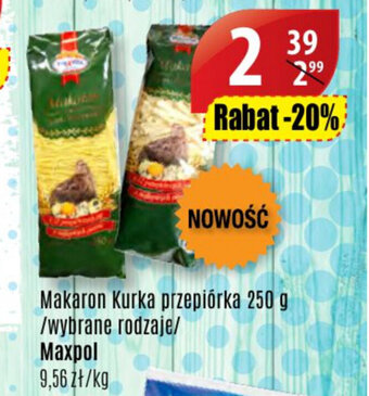 API MARKET Makaron Kurka przepiórka 250g oferta