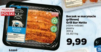 Netto Boczek w marynacie grillowej Grill Bar Netto 300g oferta