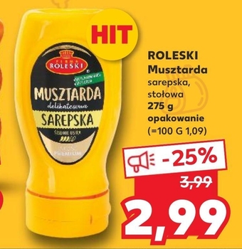 Kaufland Musztarda Roleski oferta