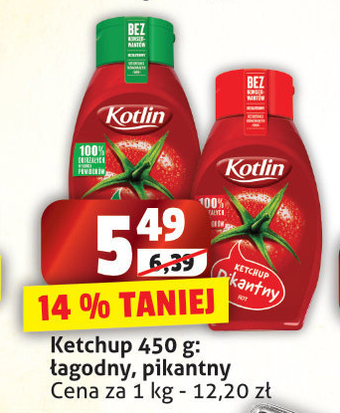 Sedal Kotlin Ketchup łagodny 450 g oferta