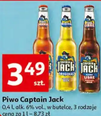 Auchan Captain Jack Exotic Daiquiri Piwo smakowe 400 ml oferta