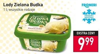 Zielona Budka Lody waniliowe 1000 ml