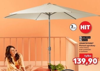 Kaufland Parasol ogrodowy Countryside oferta