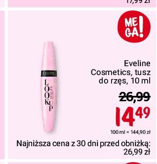 Rossmann Tusz do rzęs black oferta