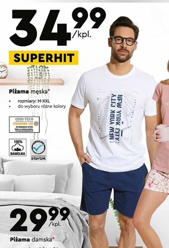 Biedronka Piżama męska oferta