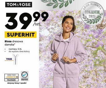 Biedronka Bluza dresowa damska oferta