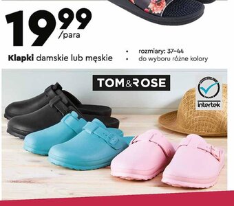 Biedronka Klapki damskie lub męskie oferta