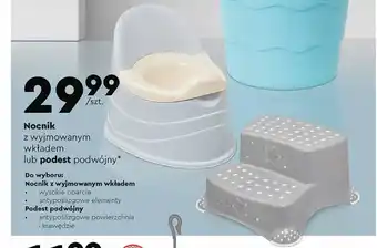 Biedronka Nocnik z wyjmowanym wkładem lub podest podwójny oferta