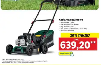 Lidl Kosiarka spalinowa oferta