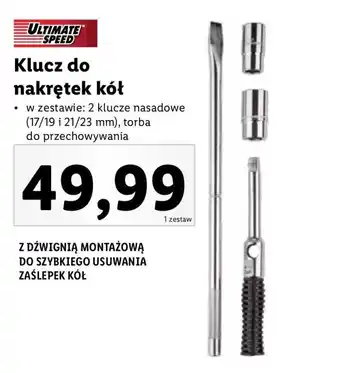 Lidl Klucz do nakrętek kół oferta