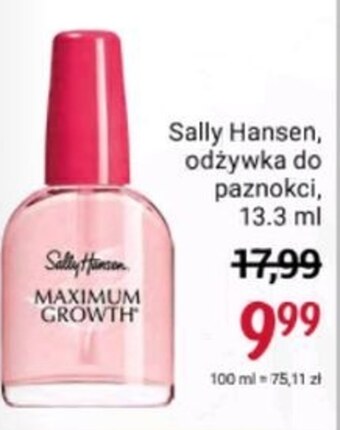 Rossmann Odżywka do paznokci Sally Hansen oferta
