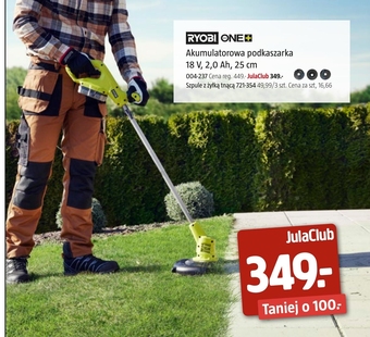 Jula Podkaszarka Ryobi oferta