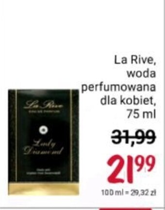 Rossmann Woda perfumowana damska La rive oferta