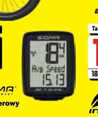 Licznik rowerowy Sigma