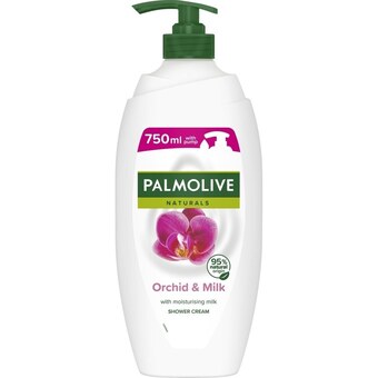 Intermarche Palmolive Naturals Orchid&Milk, kremowy żel pod prysznic mleko i orchidea 750ml oferta