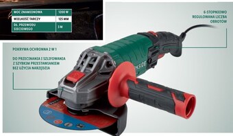 Lidl Szlifierka kątowa Parkside oferta