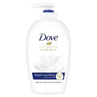 Rossmann Dove Deeply Nourishing Pielęgnujące mydło w płynie z pompką 250 ml oferta