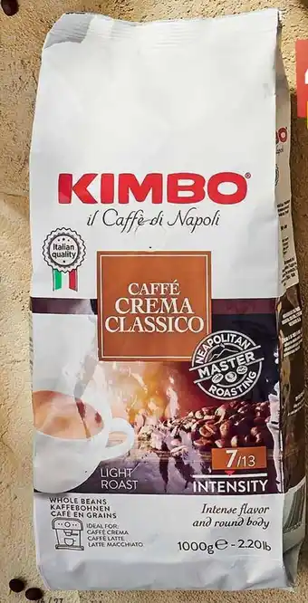 Biedronka Kawa ziarnista Kimbo oferta