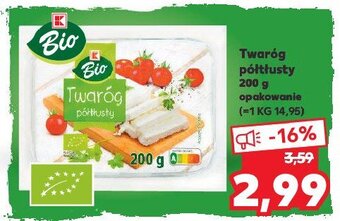 Kaufland Twaróg półtłusty 1 SZT 200 G oferta