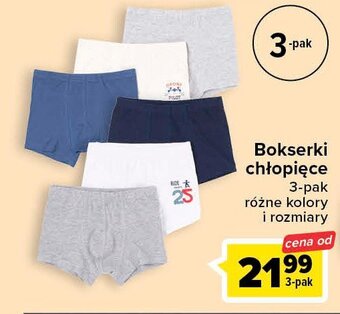 Bokserki chłopięce 1 OPAK 3 SZT