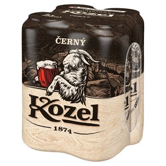 Biedronka Kozel Černý Piwo ciemne 4 x 500 ml oferta