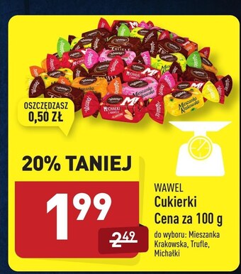 ALDI Cukierki Wawel oferta