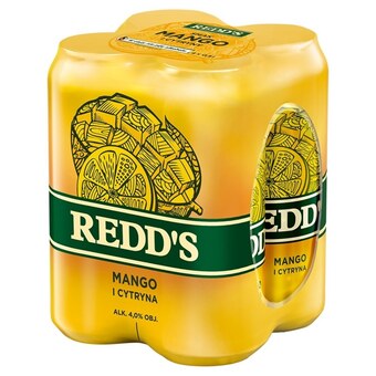 Netto Redd's Piwo smak mango i cytryna 4 x 0,5 l oferta