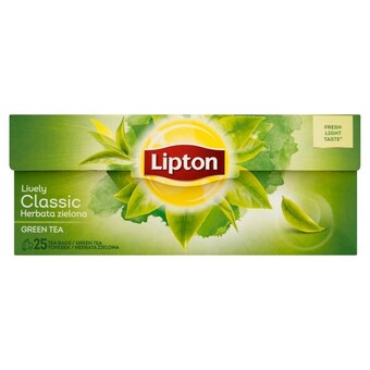 Netto Lipton Classic Herbata zielona 32,5 g (25 torebek) oferta