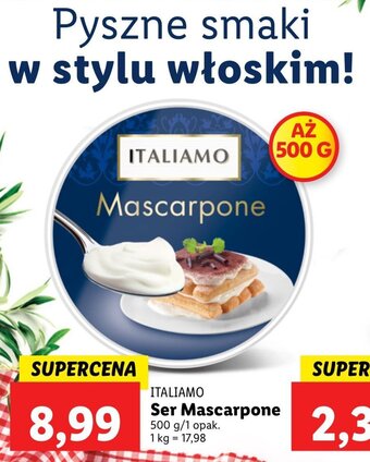 Lidl Ser Mascarpone 500g oferta