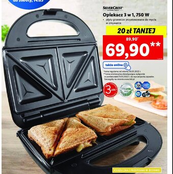 Lidl Opiekacz do kanapek oferta
