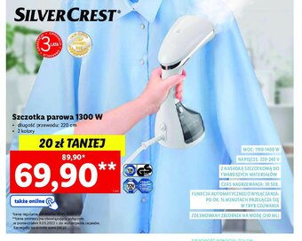 Lidl Szczotka parowa 1300 w oferta